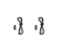 Paowsietiviity 2 set di occhialini da nuoto in gomma elastica, cinturino di ricambio nero
