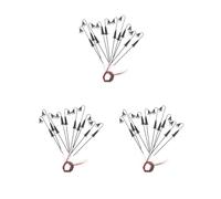 Paowsietiviity 3 set 10Pieces modello ferroviario luce stradale HO OO scala lampada stradale 3V, bianco caldo, scala 1:150