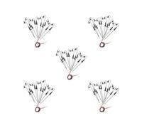 Paowsietiviity 5 set 10Pieces Modello Ferroviario Luce di Strada HO OO Scala Lampione 3V, Bianco Caldo, Scala 1:150