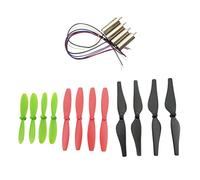 Paowsietiviity 720 3.7V Coreless Motore Spazzolato Set 8.5x20mm + 71/65/55mm Eliche CW CCW