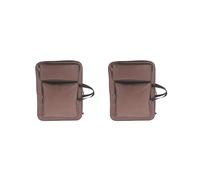 Paowsietiviity 8K Canvas Artist Portfolio Carry Borsa a tracolla per disegno pittura caffè, Set da 2 (caffè), 49X36CM