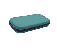 Paowsietiviity Borsa portaoggetti portatile antiurto per stetoscopio, borsa a rete integrata, con cerniera, nera, Verde, as description, come descrizione