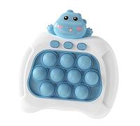 Paowsietiviity Gioco sensoriale per bambini premere it maniglia gioco di memoria elettronico per bambini dinosauro blu, stile 3