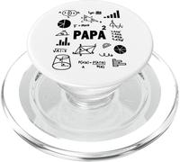 Papà al Quadrato Papà Due Volte Secondo Potere Padre PopSockets PopGrip per MagSafe