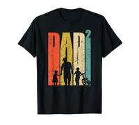 Papà alto 2 papà duplice bici BMX Maglietta