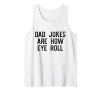 papà BARZUTE Sono Come Occhio Roll Divertente Festa del papà Pun Meme Canotta