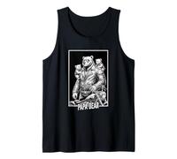 Papa Bear Biker con Cuccioli Carino apprezzamento Canotta