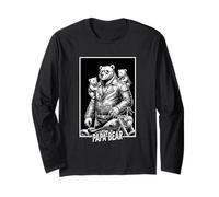 Papa Bear Biker con Cuccioli Carino apprezzamento Maglia a Manica