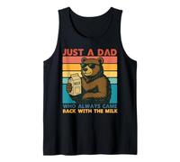 Papa Bear Just a Dad who always came back with the milk Canotta