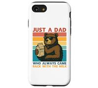 Papa Bear Just a Dad who always came back with the milk Custodia per iPhone SE (2020) / 7 / 8