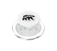 Papa Bear Vintage Sunburst Dad Daddy Papo Fathers Day PopSockets PopGrip per MagSafe