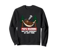 Papa Bear Warning May Nap Suddenly At Any Time Felpa