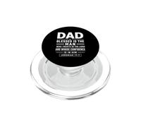 Papà benedetto è l'uomo che si fida del Signore Cristiano Papà PopSockets PopGrip per MagSafe