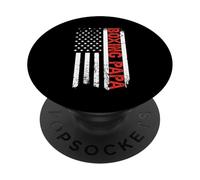 Papà Boxe Bandiera Americana Sport Papà PopSockets PopGrip Adesivo