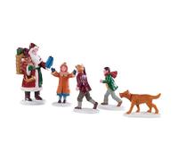 LEMAX ECCO BABBO NATALE! - PAPA CHRISTMAS! SET OF 5 COD. 92745