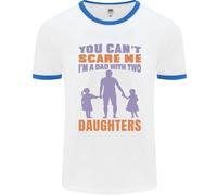 Papà con Due Figlie Divertente Padri Giorno Uomo Suoneria