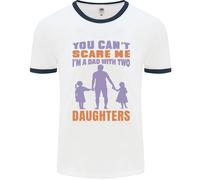 Papà con Due Figlie Divertente Padri Giorno Uomo Suoneria