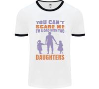 Papà con Due Figlie Divertente Padri Giorno Uomo Suoneria