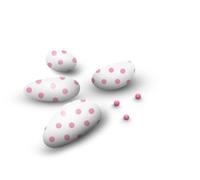 Papa Confetti al cioccolato pois rosa 500 grammi
