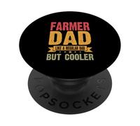 Papà contadino come un papà normale ma più figo PopSockets PopGrip Adesivo