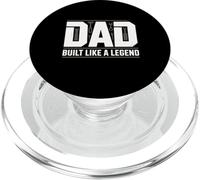 Papà costruito come una leggenda divertente Fathersday Sayinng PopSockets PopGrip per MagSafe