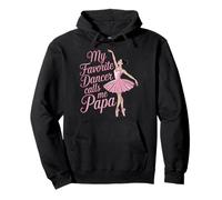 Papa Dance Nonno papà La mia Ballerina Preferita Mi Chiama Ballerina Felpa con Cappuccio