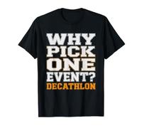 Papa Decatleta Decathlon Dieci Prove Maglietta
