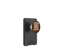 Papà del caffè mi piace lo scheletro caldo PopSockets PopWallet per MagSafe