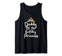 papà della Principessa Compleanno Canotta