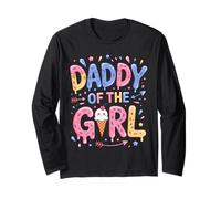 Papà della ragazza Sweet Sprinkles Figlia Ice Cream Maglia a Manica