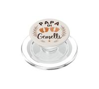 Papà di Gemelli Futuro Padre Gravidanza Gemellare PopSockets PopGrip per MagSafe