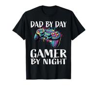 papà di Giorno, Giocatore di Notte, Gamer Dad Maglietta