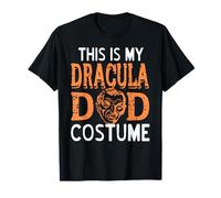 papà Dracula Parodia Horror Umorismo Halloween Maglietta
