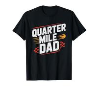 Papa Dragster Quarto di Miglio Auto da Corsa Drag Maglietta