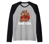 papà E Cuccioli di Orso papà Orso papà E Cuccioli di Orso Maglia con Maniche Raglan