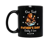 Papà E Cucciolo Di Leone Tazze Da Tè Novità Tazze Di Caffè Durevole Tazza Colazione Regali Divertenti Per Colleghi Regali Di Compleanno Festa Della Mamma 330ml