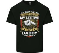 Papà È il Mio Favourite Divertente Festa Del Papà Uomo Cotone T-Shirt Maglietta