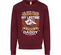 Papà È il Mio Favourite Divertente Festa Del Papà Uomo Felpa Maglione