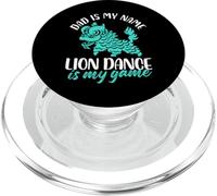Papà è il mio nome Lion Dance è il mio gioco PopSockets PopGrip per MagSafe