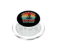 Papà è il mio nome Sailing is my Game Boat Captain Sailors PopSockets PopGrip per MagSafe