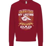 Papà È Il Mio Preferito Divertente Giorno Del Padre Uomo Felpa