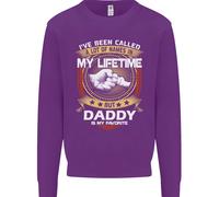 Papà È Il Mio Preferito Divertente Giorno Del Padre Uomo Felpa Maglione