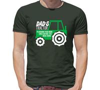 Papà È Trattore - T-Shirt - Divertente Grezzo Scherzo Festa Del Papà