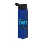 Papà Eroe Uomo di Dio Protettore Stainless Steel Insulated Water Bottle