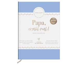 Papa, erzähl mal! | Elma van Vliet: Das Erinnerungsalbum deines Lebens | Das Original. Ein persönliches Geschenk für den Vater zum Vatertag oder Geburtstag