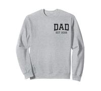 Papà Est 2026 Personalizzato Papà Personalizzato Marito Padre Nonno Felpa