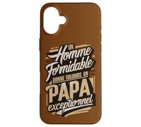 Papa exceptionnel - idée cadeau pour un père formidable Custodia per iPhone 16 Plus