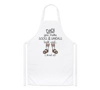 Papà, Fai Apparire Calze E Infradito Cool, Grembiule Da Cucina, Festa Del Papà