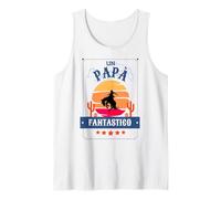 papà Fantastico - Idea Regalo, Design retrò, Avventura, Vaca Canotta