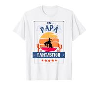 papà Fantastico - Idea Regalo, Design retrò, Avventura, Vaca Maglietta